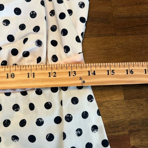 NWT Pinko Black and White Polka Dot Pajama Set Shorts and Tank Size 2 - Picture 11 of 16
